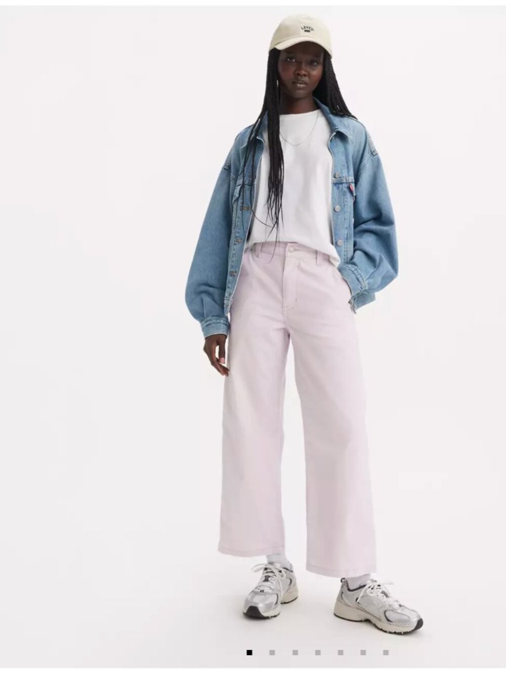 Levi's Baggy Carpenter Lightweight Corduroy Women's Pants